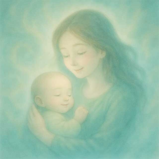母と子の癒しイメージ